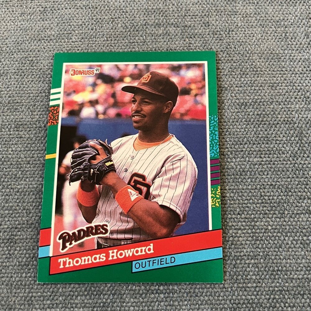 1991 Donruss San Diego Padres Baseball Card Trading Card